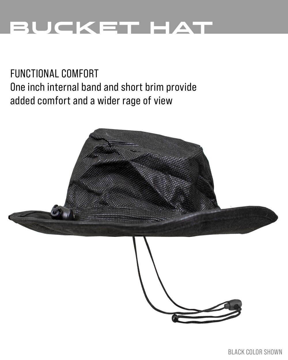 1700 Bucket Hat, Waterproof, Breathable, Sun Protection - Picture 5 of 7